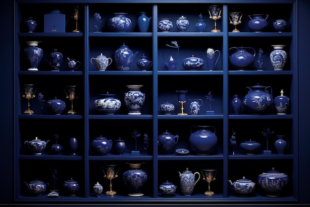 Velvet Nights Vignettes Royal Blue photo