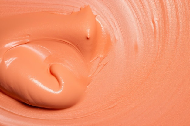 Velvety Peach Paint Swirl Kleur van het Jaar 2024