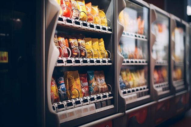 Vending machine illustration