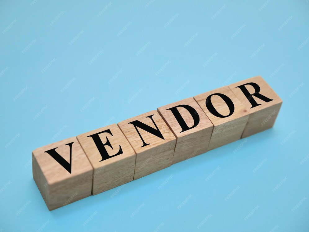Premium Photo Vendor text words typography written with wooden letter Premium Photo Vendor text words typography written with wooden letter