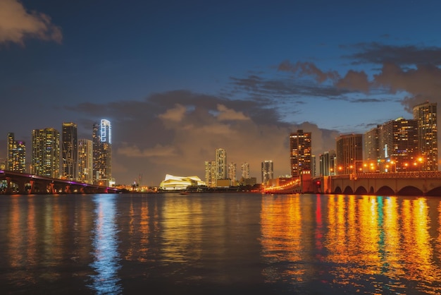 Venetian Causeway Venetian Islands Biscayne Bay Miami Florida