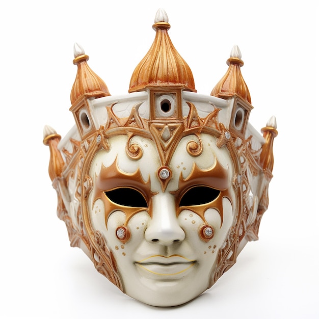 Venetian mask woman