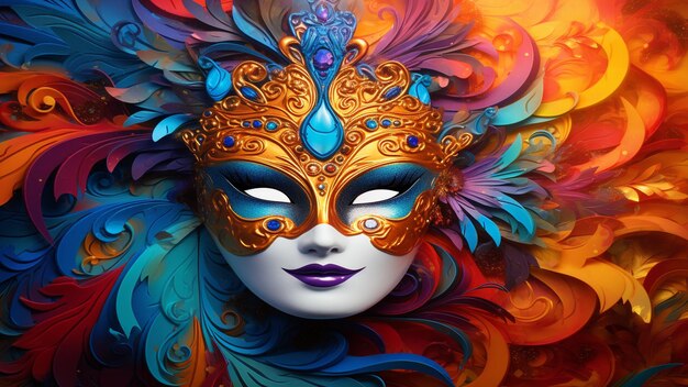 Venetian mask