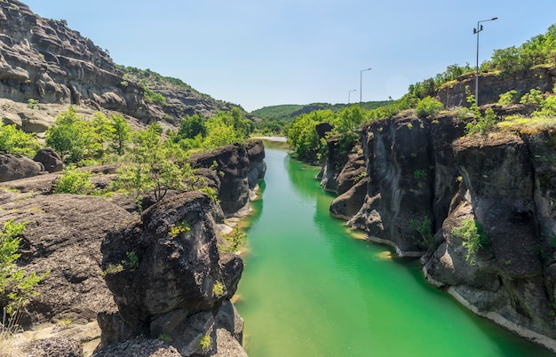 Venetikos river in Greece