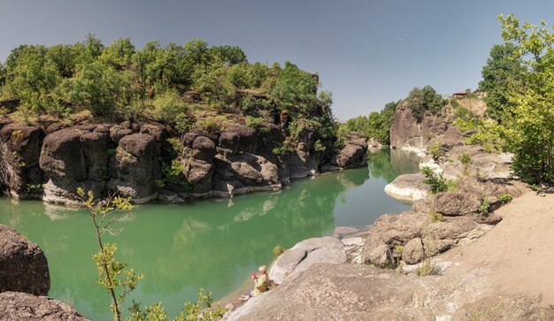 Venetikos river in Greece