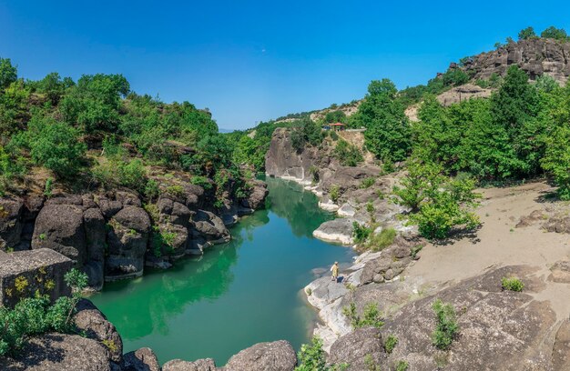 Venetikos river in Greece