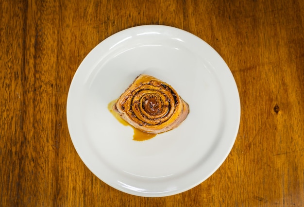 venezuelan golfeado on a plate