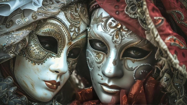 Фото Венецианский карнавал италия