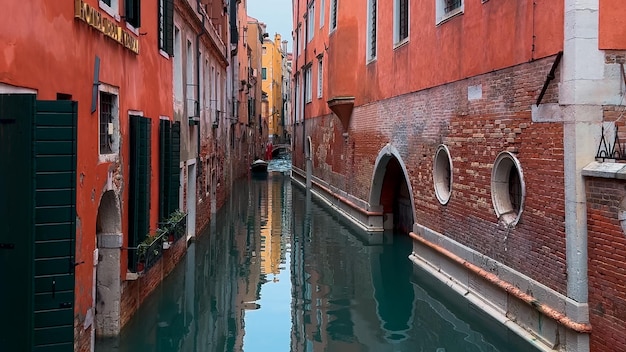 Venice Carnival People in Venetian carnival masks and costumes on streets of Venice Italy Europe February 10 2024