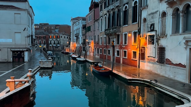 Venice Carnival People in Venetian carnival masks and costumes on streets of Venice Italy Europe February 10 2024