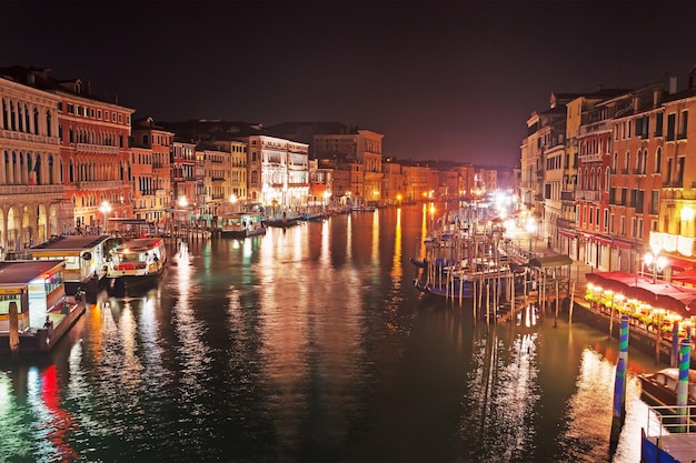 Venice Grand Canal panoramic view