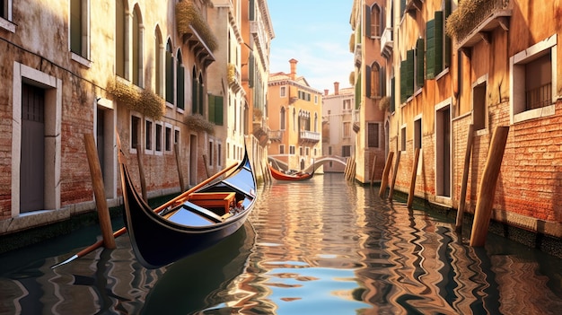 venice italy gondola