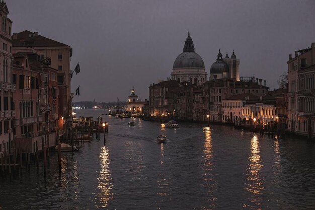 Venice landscape dusk night