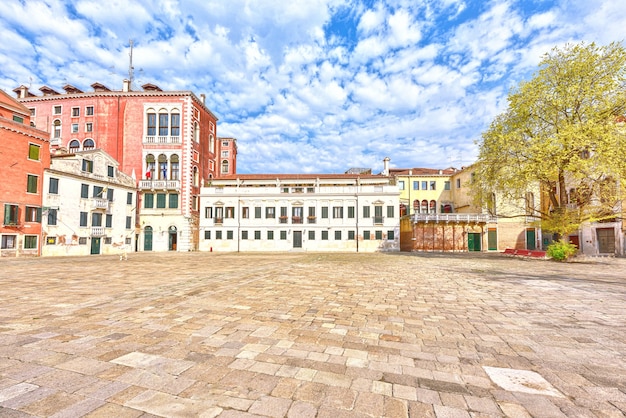 Foto venezia vecchie strade panoramiche