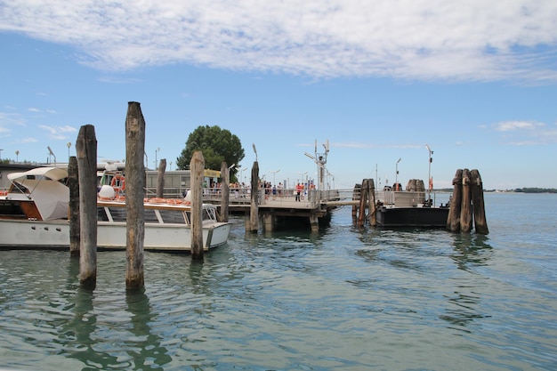 Venice view from side of the lagoon