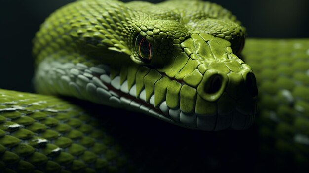 Foto serpente rettile viperico velenoso