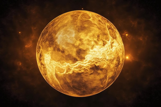 Venus Solar system planets of amazing quality 5K perfect science illustration This images components were provided by NASA