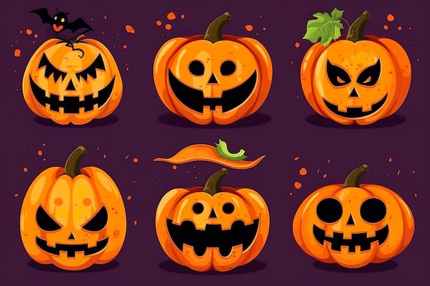 Verbazingwekkende en stijlvolle Halloween Pumpkin-afbeeldingen en horror Pumpkin-kunst Mooie Halloween-creativiteit
