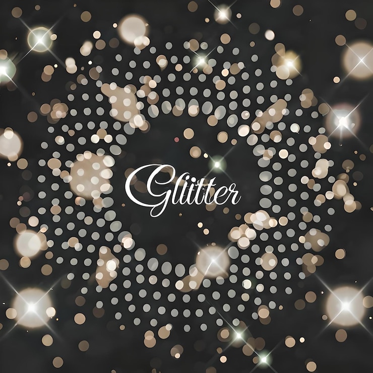 Foto verbazingwekkende realistische stijl bokeh glitter doorzichtigheid achtergrond