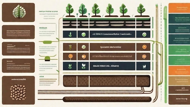 Foto verbetering van de bodemgezondheid voor duurzame landbouw