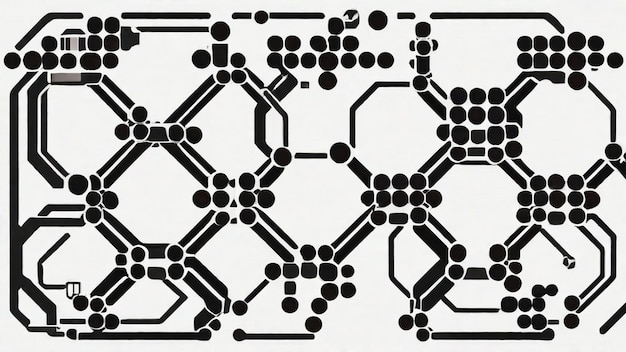 Foto verbindingen in moleculaire structuur