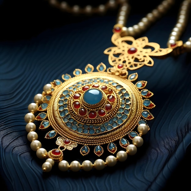 Verbluffende sieradenontwerpen met elegante edelstenen en gouden kettingen