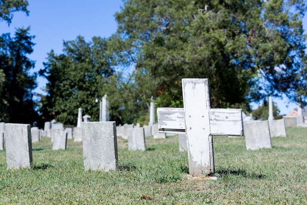 Verbonden begraafplaats in Fredericksburg VA