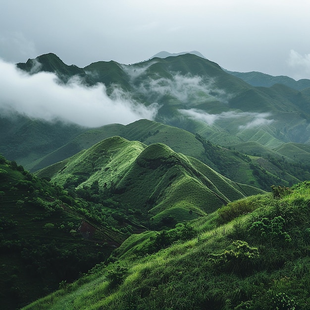 Verdant Mountain Serenity