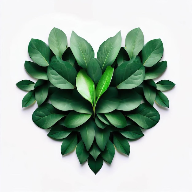 Verdant Narrative A Heartwarming Tale of Leaves Generative AI