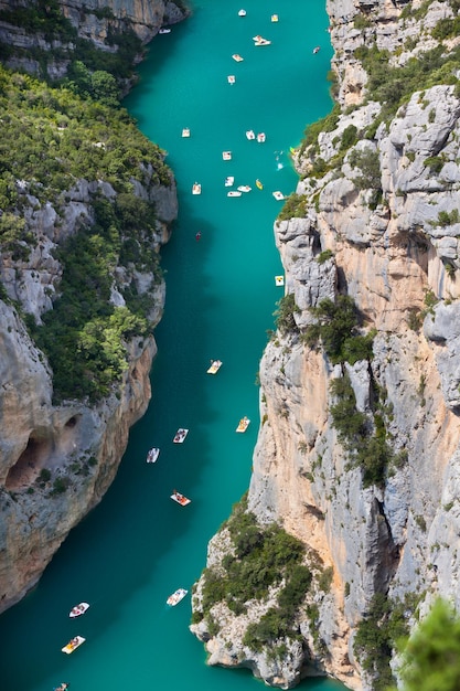 The Verdon gorge Provence France