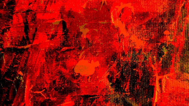 verf papier rood creatieve kunsttherapie close-up