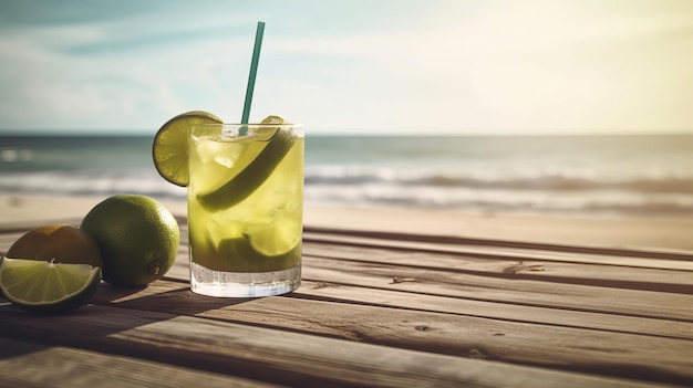 Verfrissende Braziliaanse Caipirinha Cocktail