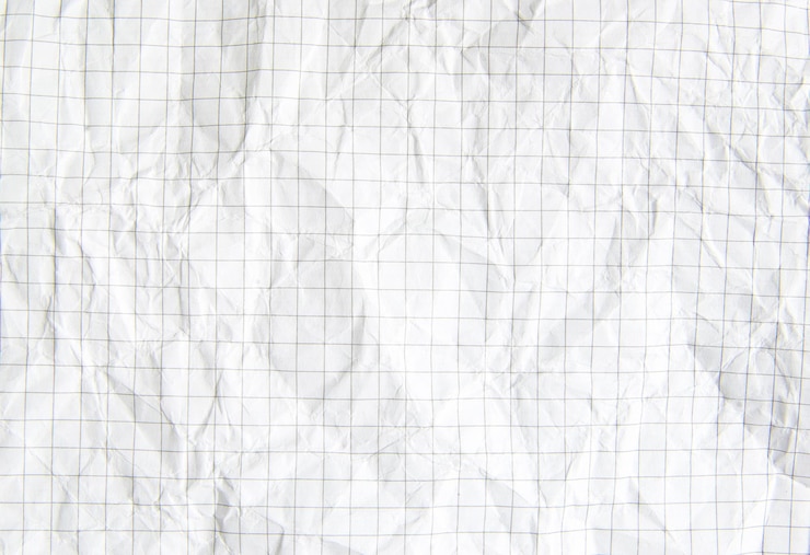 Foto verfrommeld papier ideaal voor texturen en achtergronden