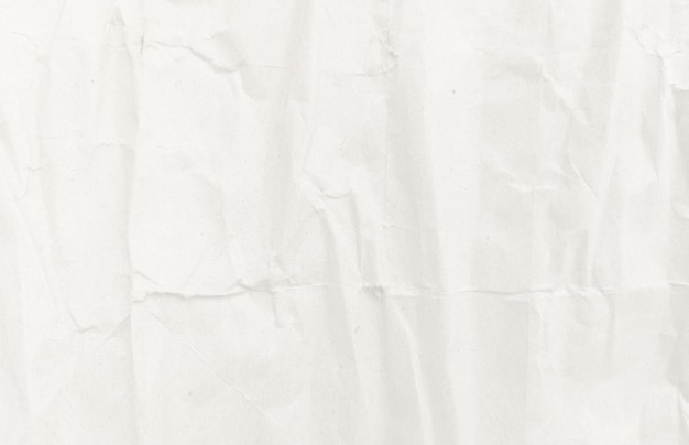 Verfrommeld papier textuur achtergrond voor verschillende doeleinden Witte gekreukt papier textuur