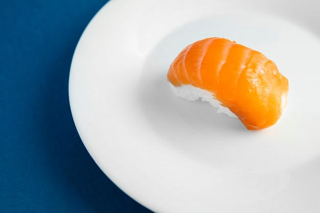 Foto vergrote weergave van heerlijke sushi-concept