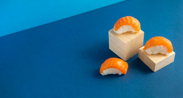 Vergrote weergave van heerlijke sushi-concept