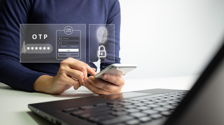 Verification of information with finger print by smart phone
