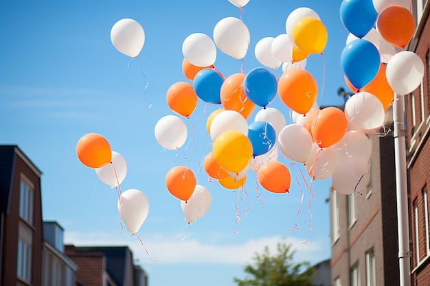 verjaardagsballonnen jubel