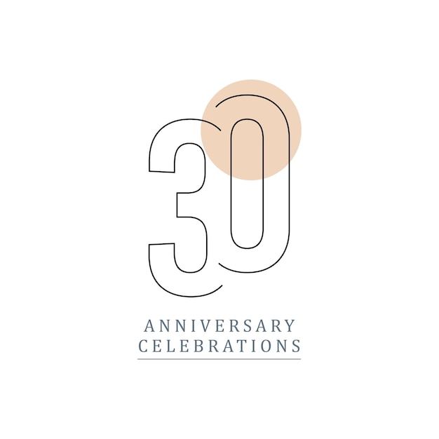 verjaardagsviering Logo Collecties Template