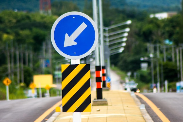 Verkeersbord op de snelweg