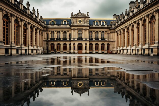 Verken het weelderige Franse paleis van Versailles en zijn levendige tuinen, fonteinen en kleurrijk