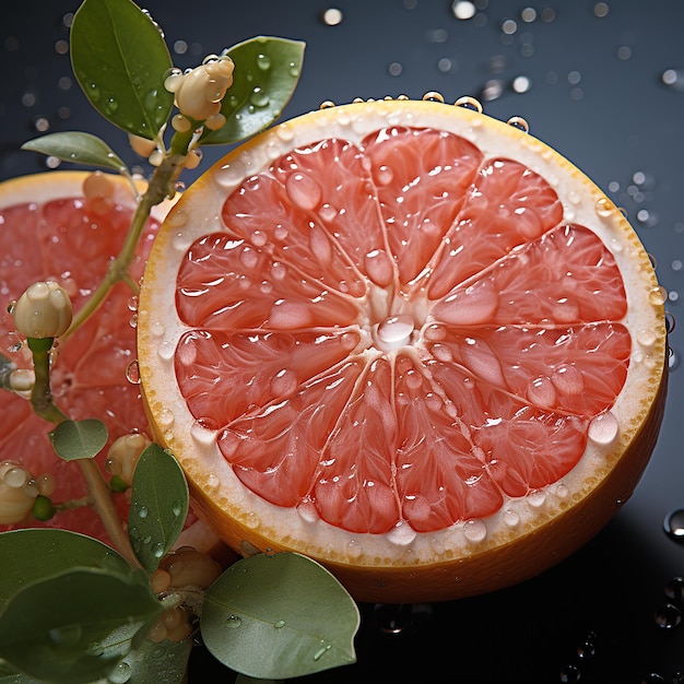 Verkenning van fruitdetails Een gedetailleerd onderzoek naar grapefruit