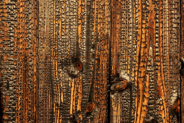 Verkoold hout: de oude traditionele Japanse techniek (Shou Sugi Ban).