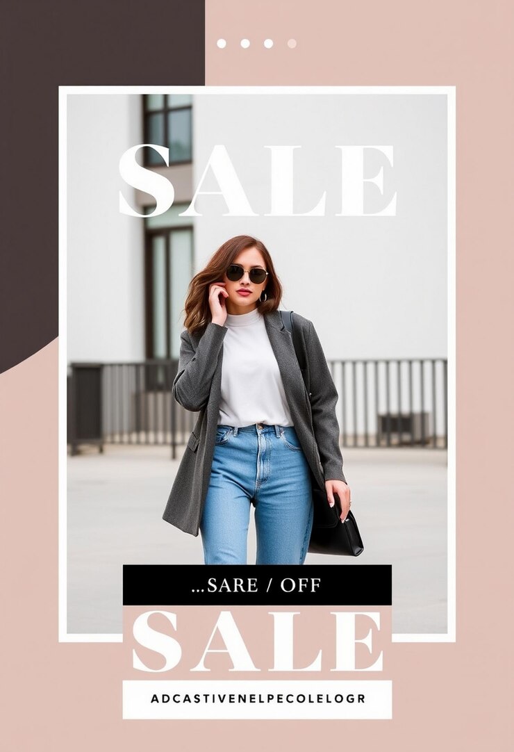 Foto verkoop moderne eenvoudige instagram post sjabloon premium