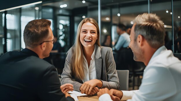 Verkoopmanagers die strategieën opstellen voor kwartaalgroei