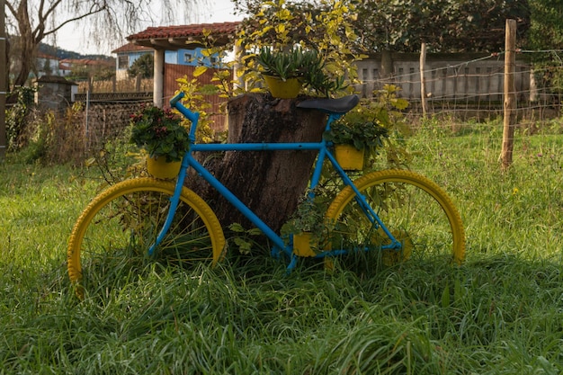 Verlaten en verslechterde oude voertuigen in uruguay