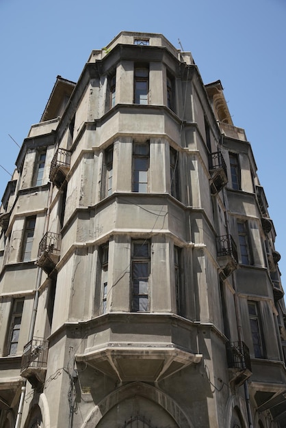 Verlaten gebouw in Ankara Turkiye