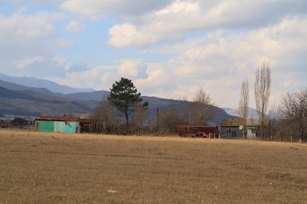 Verlaten hut