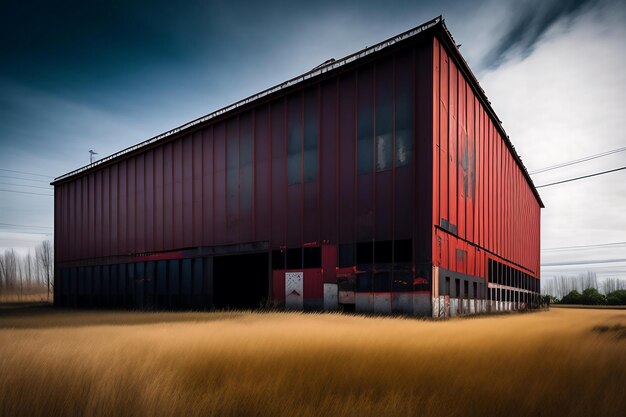 Verlaten industriële fabriek