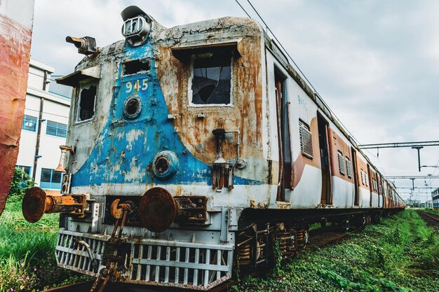 Foto verlaten trein